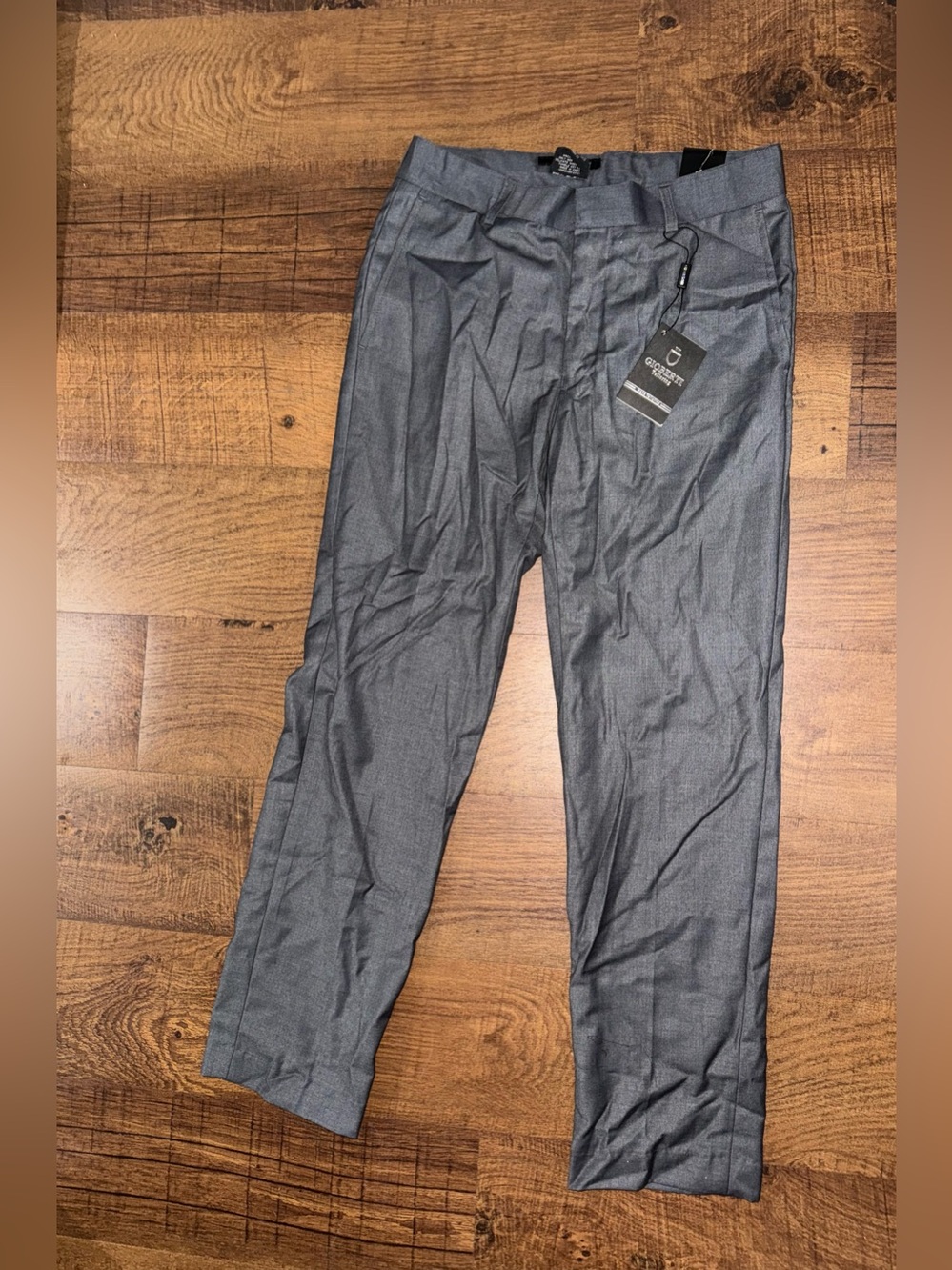 Apt. 9 Men's Charcoal Gray Dress Pants